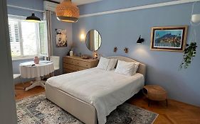 Blue Room And Private Bathroom